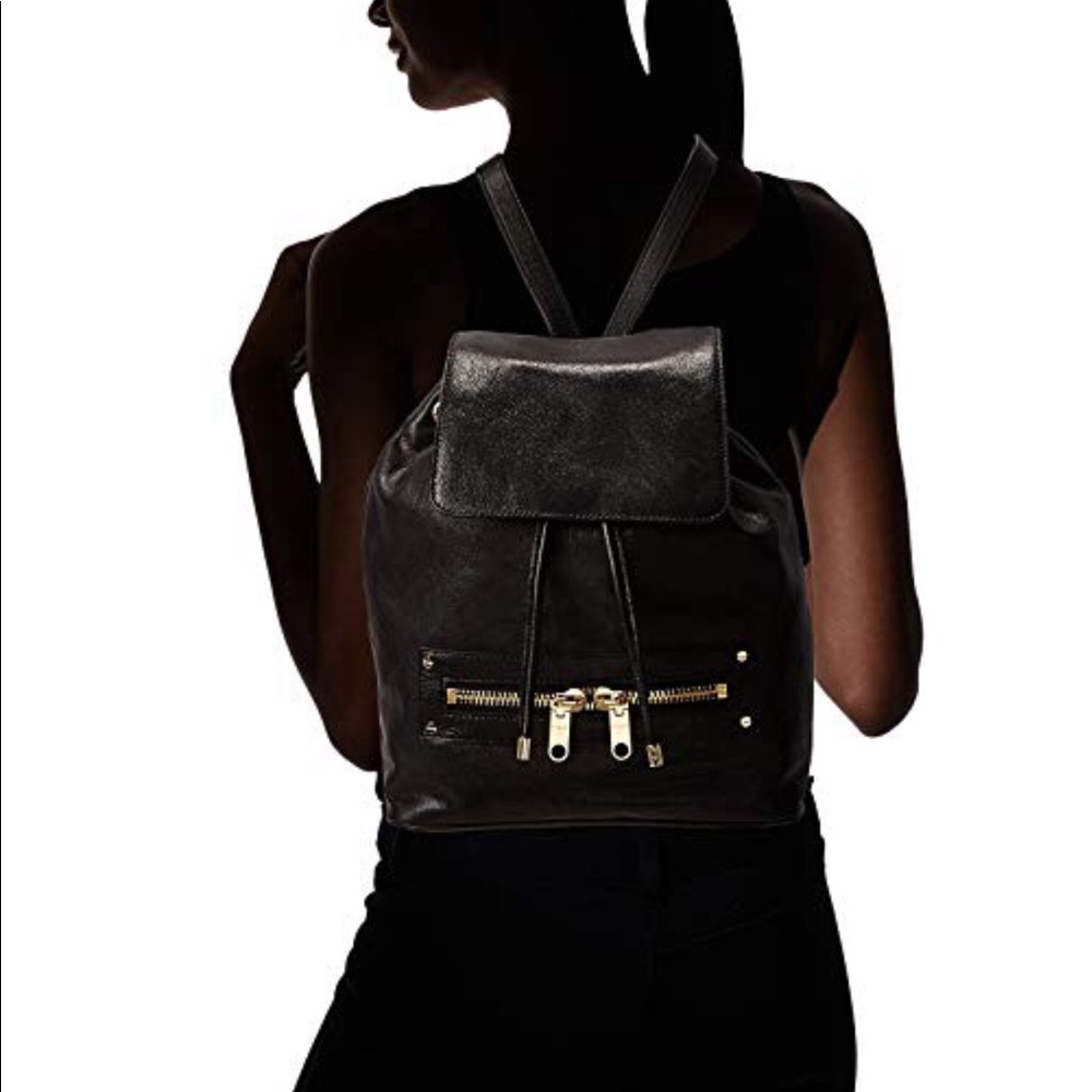 Milly “Riley” Leather Backpack - Picture 3 of 7